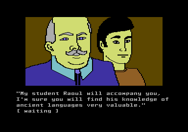 Mask of the Sun screenshot 4 for Commodore 64